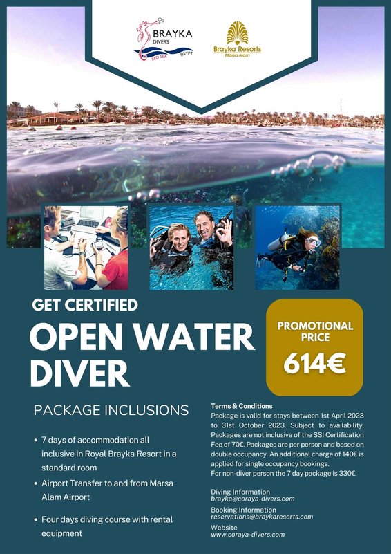 Royal Brayka Beach Resort - Open Water Diver
